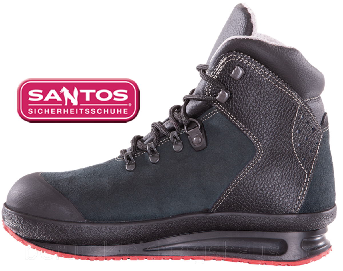 MTS Sicherheitsschuhe Santos Professional – S3 Schutzschuhe Mit Stahlkappe, Für Handwerk & Beruf